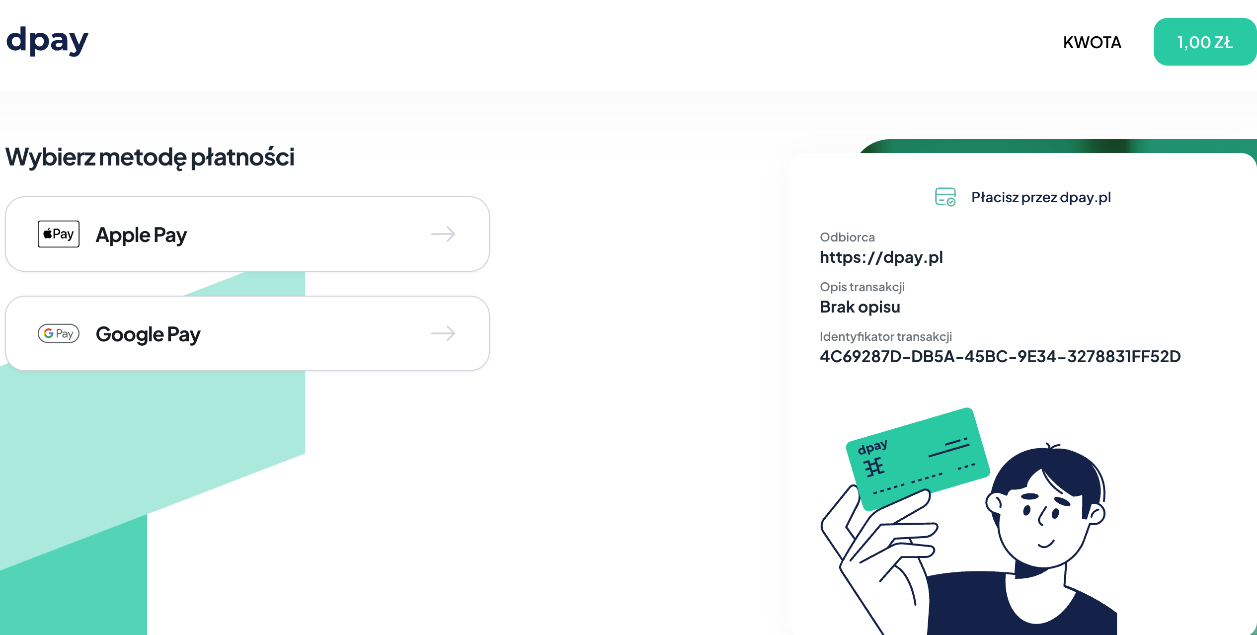 Portfele elektroniczne Apple Pay i Google Pay w dpay - rodzaje integracji i wpływ na konwersję